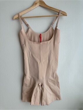 SPANX OnCore Open-Bust Mid-Thigh Bodysuit